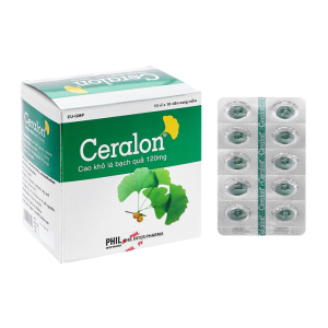 Ceralon 120mg Phil điều trị rối loạn tuần hoàn ngoại biên 100 viên