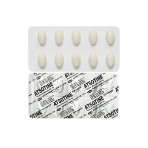 Thuốc Atsotine 400mg Korea Prime Pharm điều trị hội chứng thoái hóa thần kinh não 30 viên
