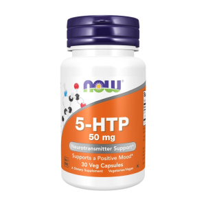 5-HTP 50mg Now Foods hỗ trợ tâm trạng tích cực 30 viên