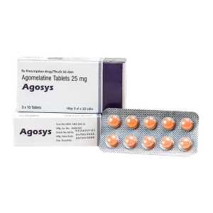 Agosys 25mg Chemipharma điều trị các cơn trầm cảm lớn 30 viên