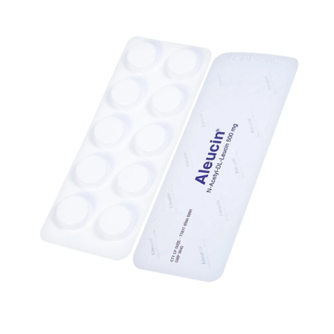 Aleucin 500mg Bidiphar điều trị các cơn chóng mặt 30 viên