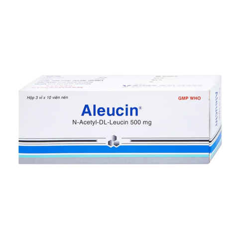 Aleucin 500mg Bidiphar điều trị các cơn chóng mặt 30 viên