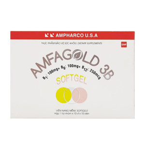 Amfagold 3B giúp bổ não 100 viên
