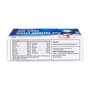 An Tâm Ngủ Ngon PV hỗ trợ ngủ ngon 50 viên