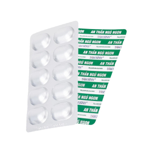 An Thần Ngủ Ngon Tâm Bình hỗ trợ an thần, giúp dễ ngủ, ngủ ngon 20 viên