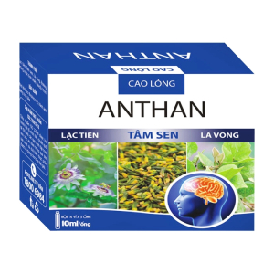Anthan TM Trang Minh hỗ trợ khó ngủ, thiếu ngủ 20 ống 