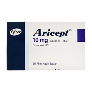 Aricept 10mg Pfizer điều trị triệu chứng sa sút trí tuệ 28 viên
