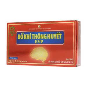Bổ Khí Thông Huyết BVP tăng cường lưu thông khí huyết đến não 30 viên