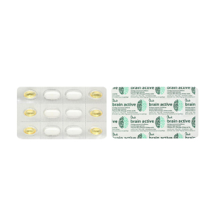 Brain Active Denk Hỗ trợ cải thiện chứng suy giảm trí nhớ 60 Viên