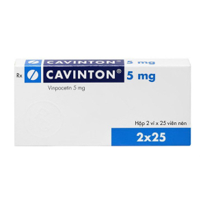 Cavinton 5mg Gedeon điều trị rối loạn tuần hoàn máu não 50 viên