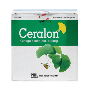 Ceralon 120mg Phil điều trị rối loạn tuần hoàn ngoại biên 100 viên