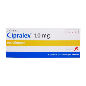 Cipralex 10mg Lundbeck điều trị trầm cảm, rối loạn lo âu 28 viên