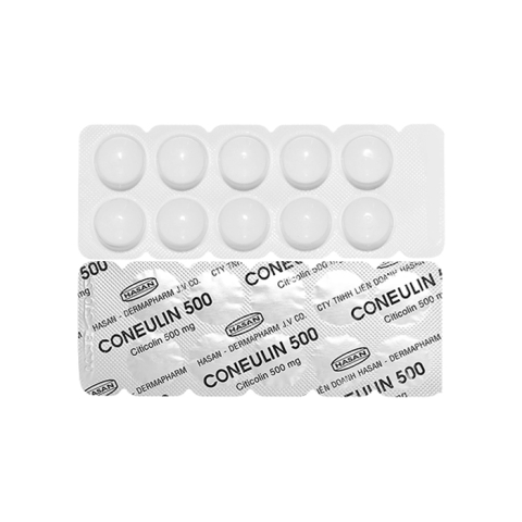 Coneulin 500 Hasan trị rối loạn thần kinh, tâm thần 30 viên