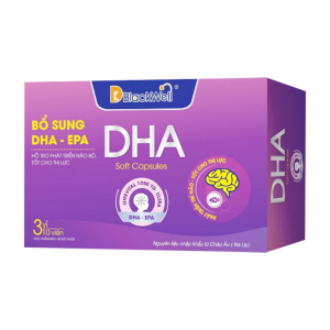 DHA Soft Capsules Dr.Blackwell giúp phát triển não bộ 30 viên
