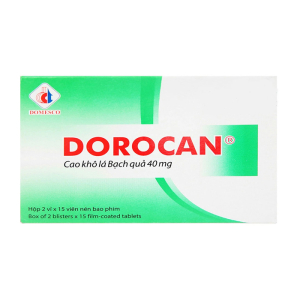 Dorocan 40mg Domesco điều trị rối loạn chú ý và trí nhớ 30 viên
