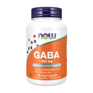 Gaba 500mg Now Foods hỗ trợ giảm căng thẳng thần kinh 100 viên