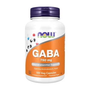 Gaba 750mg Now Foods hỗ trợ giảm căng thẳng thần kinh 100 viên 