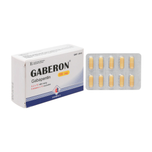 Gaberon 300mg Domesco hỗ trợ trị động kinh cục bộ 50 viên