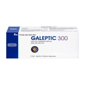Galeptic 300 Hasan điều trị hỗ trợ trong động kinh cục bộ 30 viên