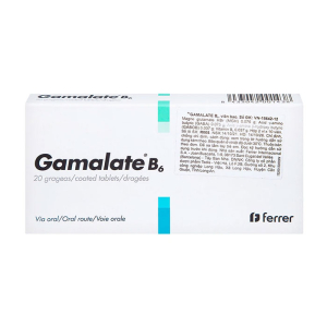 Gamalate B6 Ferrer điều trị suy nhược thần kinh chức năng 20 viên