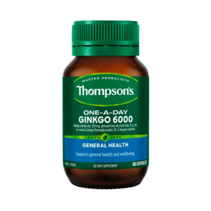 Ginkgo 6000 Thompson's giúp bổ não 60 viên