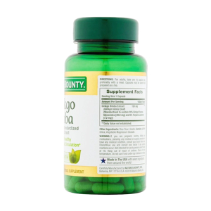 Ginkgo Biloba 120mg Nature's Bounty giúp bổ não, tăng cường trí nhớ 100 viên