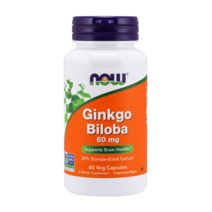 Ginkgo Biloba 60mg Now 60 viên