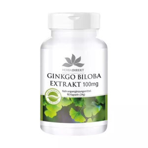 Ginkgo Extrakt HerbaDirekt 100mg 90 viên