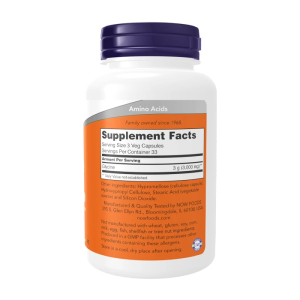 Glycine 100mg Now Foods hỗ trợ giấc ngủ ngon 100 viên 