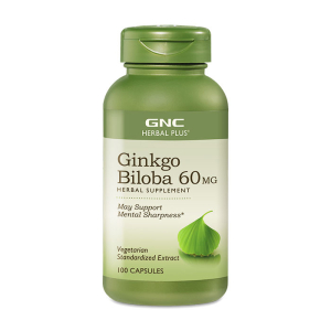 Chiết Xuất Lá Bạch Quả GNC Ginkgo Biloba 60mg 100 viên