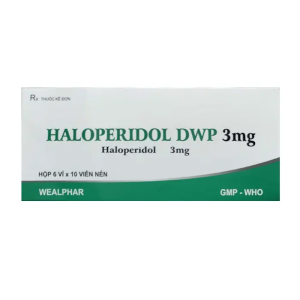 Haloperidol DWP 3mg Wealphar 60 viên