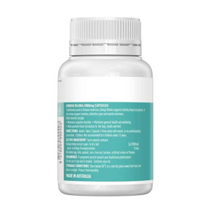 Healthy Care Ginkgo Biloba 2000mg hỗ trợ lưu thông máu 100 viên