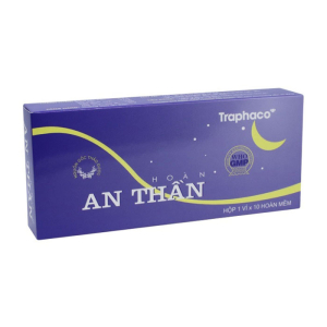 Hoàn An Thần Traphaco điều trị mất ngủ 10 viên
