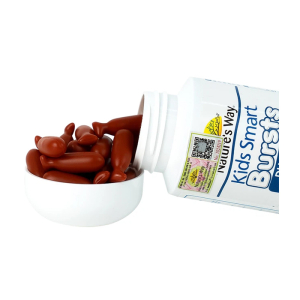 Nature's Way Kids Smart Bursts DHA 300mg Triple Strength hỗ trợ phát triển não bộ 50 viên