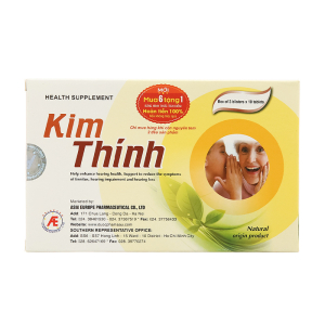 Kim Thính tăng cường lưu thông khí huyết 30 viên