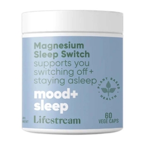 Lifestream Magnesium Sleep Switch hỗ trợ ngủ ngon 60 viên 