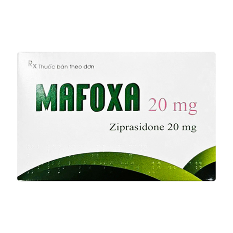 Mafoxa 20mg Medbolide điều trị tâm thần phân liệt, đợt hưng cảm 30 viên