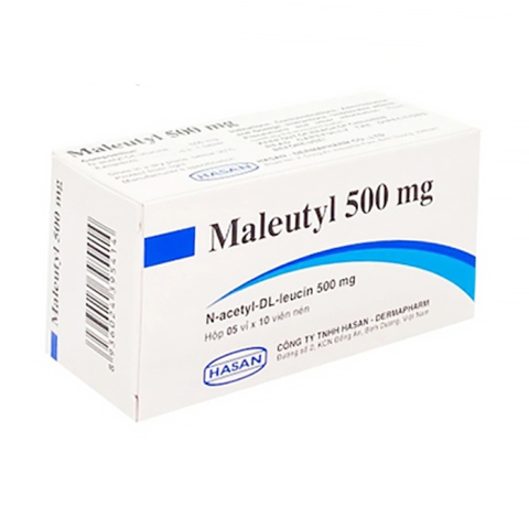 Maleutyl 500mg Hasan điều trị cơn chóng mặt 50 viên