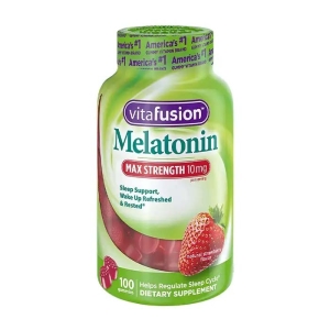 Max Strength 10mg Vitafusion giúp ngủ ngon 100 viên 