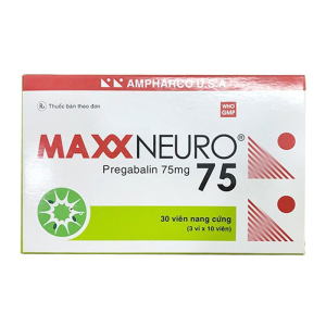 Maxxneuro 75 Ampharco điều trị đau dây thần kinh 30 viên