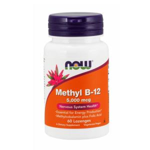 Methyl B-12 5000mcg Now tăng cường trí nhớ 60 viên