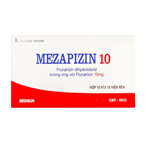 Mezapizin 10 Medisun điều trị đau nửa đầu 100 viên