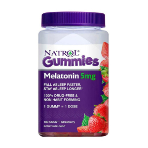 Natrol Gummies Melatonin 5mg giúp ngủ ngon 180 viên 