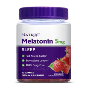 Natrol Gummies Melatonin 5mg giúp ngủ ngon 90 viên 
