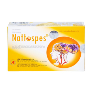 Nattospes Á Âu hỗ trợ giảm nguy cơ hình thành và làm tan cục máu đông 30 viên
