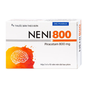 Neni 800 DHG điều trị triệu chứng chóng mặt, nhức đầu, mê sảng nặng 30 viên