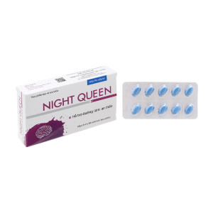 Night Queen DHG Pharma hỗ trợ dưỡng tâm, an thần 30 viên