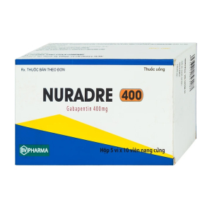 Nuradre 400 BV Pharma điều trị động kinh cục bộ 50 viên