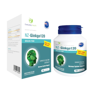 Nz-Ginkgo 120 Everyday Health giúp tuần hoàn máu não 30 viên