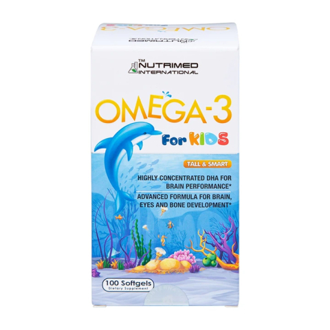 Omega 3 For Kids Nutrimed giúp bổ não 100 viên